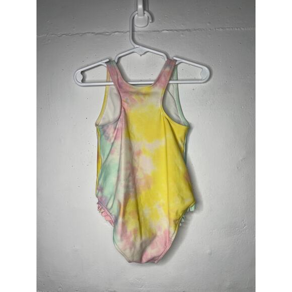 Polo Ralph Lauren Girls Tie Dye One Piece Bathing Suit Swimwear Size 24 Months - Picture 7 of 8